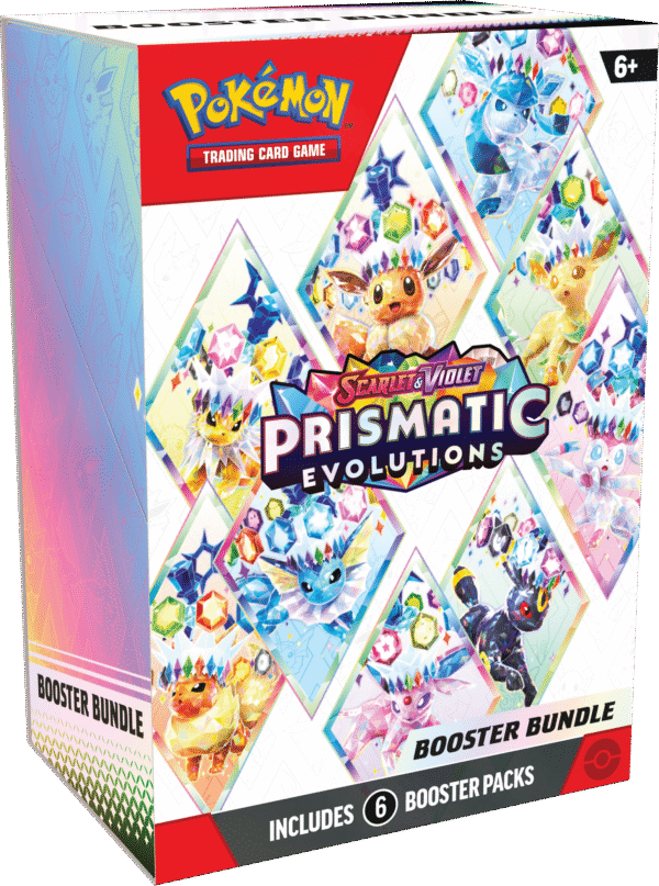 Pokémon Scarlet & Violet Prismatic Evolutions Booster Bundle
