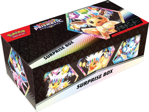 Pokémon Scarlet & Violet Prismatic Evolutions Surprise Box