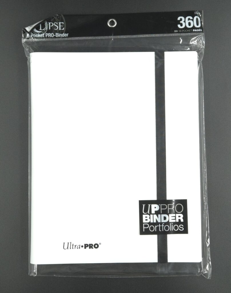 ECLIPSE® 9-Pocket PRO-BINDER - Arctic White
