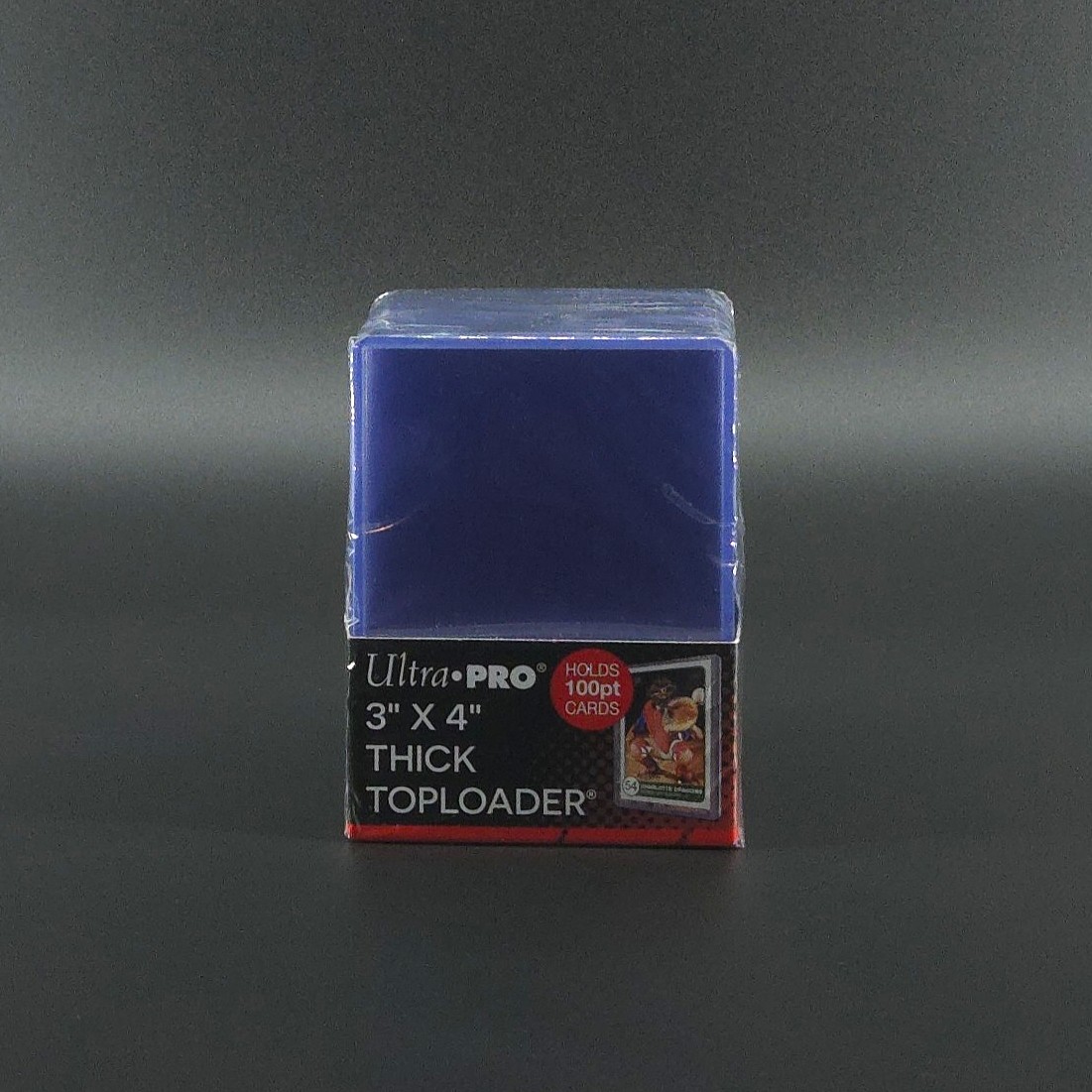Ultra PRO Toploader - 3x4 Thick 100pt (25 per pack)