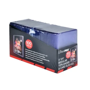 Ultra PRO Toploader - 3x4 with Sleeves (100 per pack)